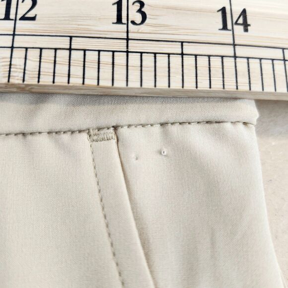 Lou & Grey Wanderweave Wide Leg Trousers Size Small Beige Lightweight EUC - Picture 6 of 13
